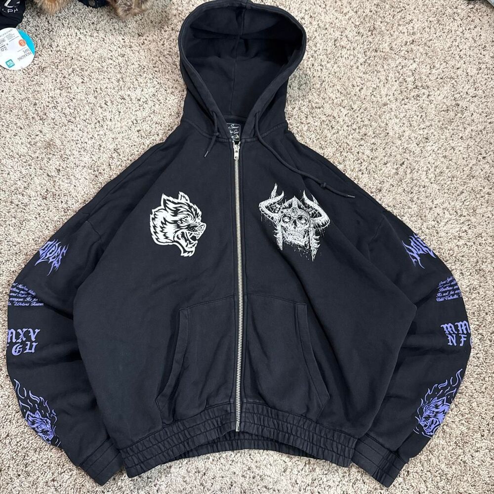 Darc-sport Men's Black Hoodie